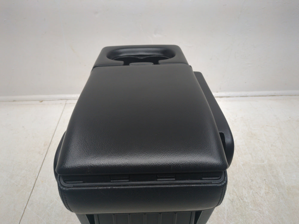 2004 - 2008 Ford F150 Jump Seat Console, OEM Black Leather #1596 | Picture # 11 | OEM Seats