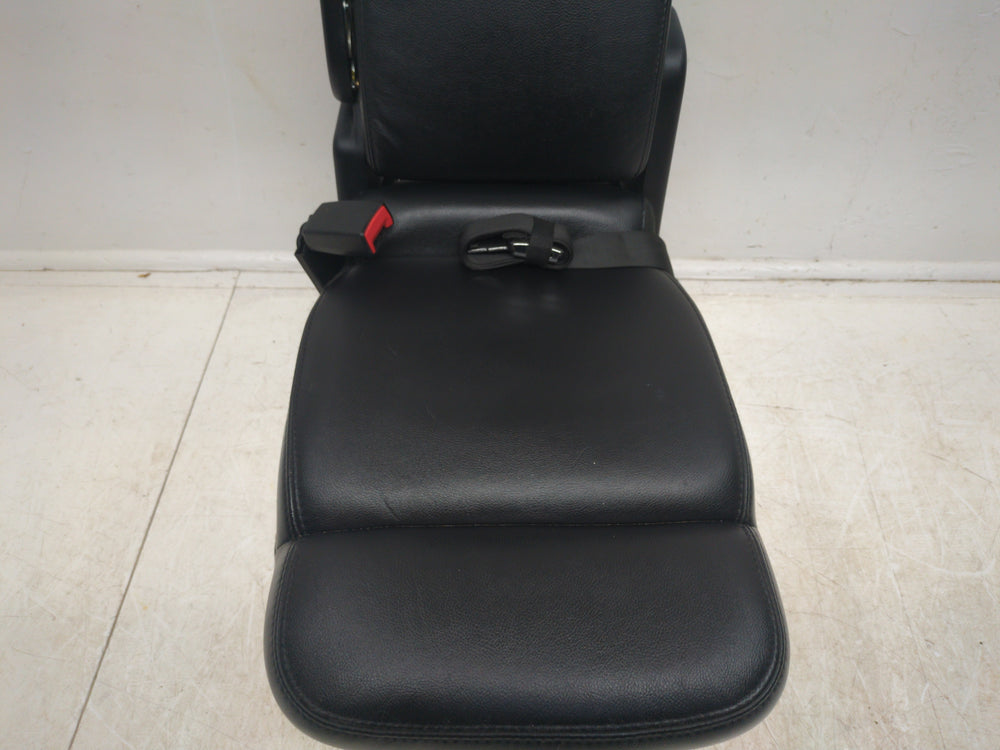 2004 - 2008 Ford F150 Jump Seat Console, OEM Black Leather #1596 | Picture # 17 | OEM Seats