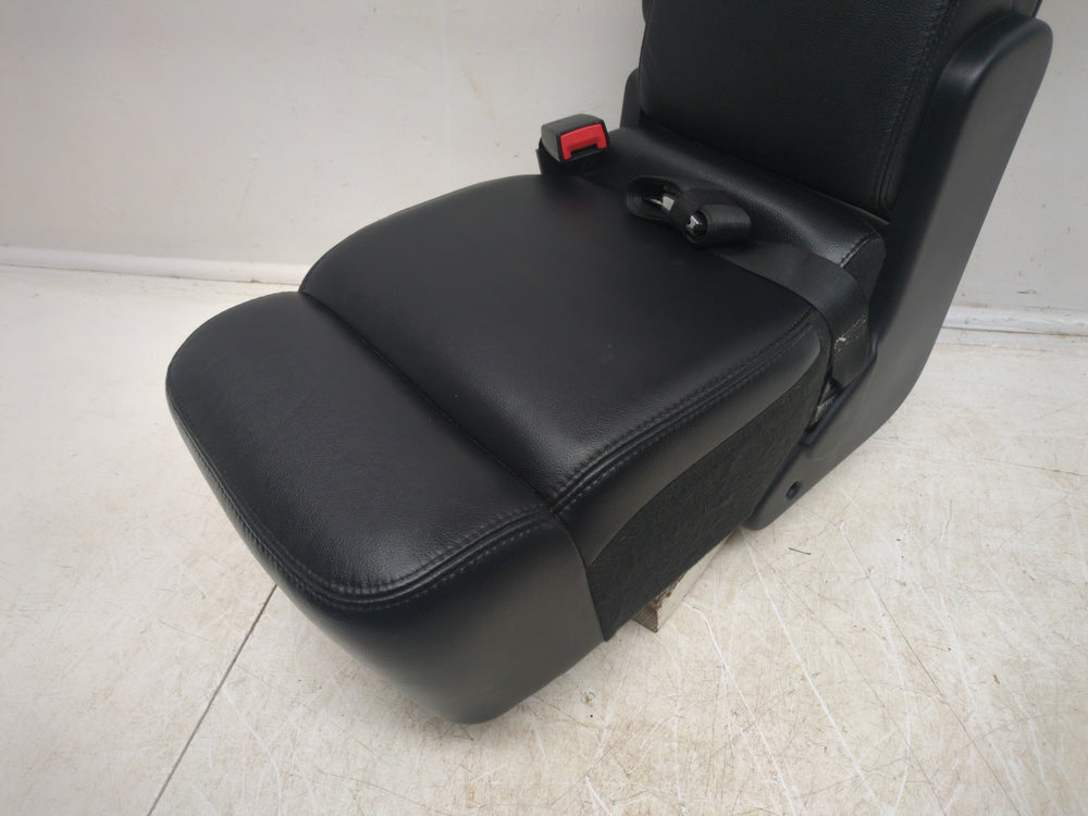 2004 - 2008 Ford F150 Jump Seat Console, OEM Black Leather #1596 | Picture # 20 | OEM Seats