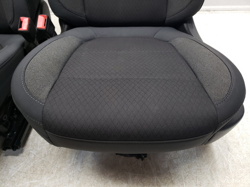 2019 - 2024 GMC Sierra Chevy Silverado Front Seats, Power Heated Cloth #1600 | Picture # 4 | OEM Seats