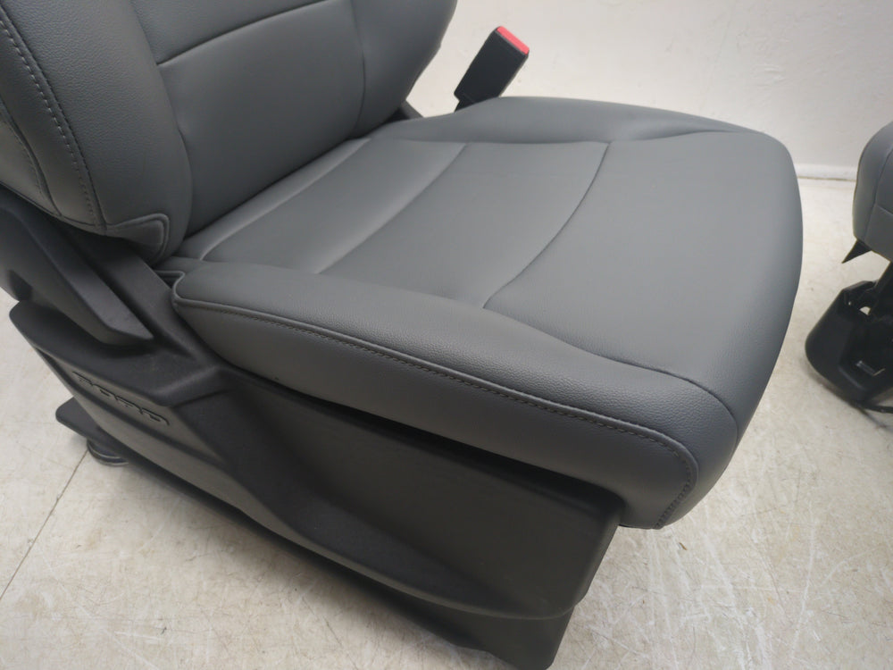 2015 - 2024 Ford F150 & Super Duty Seats, Gray Vinyl XL Manual #1601 | Picture # 12 | OEM Seats