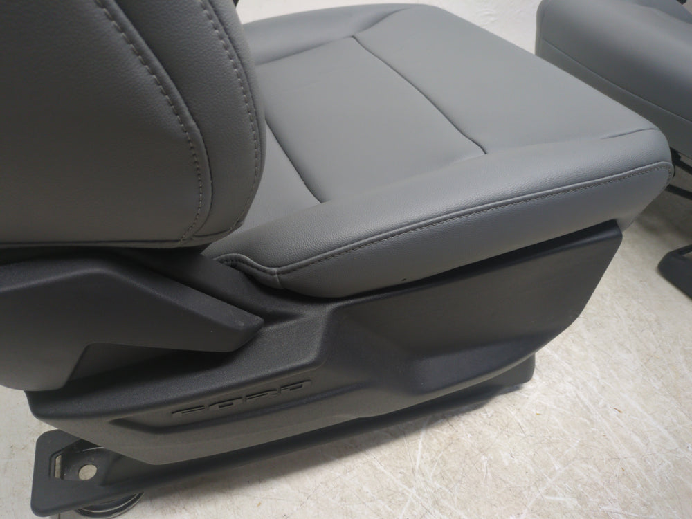 2015 - 2024 Ford F150 & Super Duty Seats, Gray Vinyl XL Manual #1601 | Picture # 14 | OEM Seats