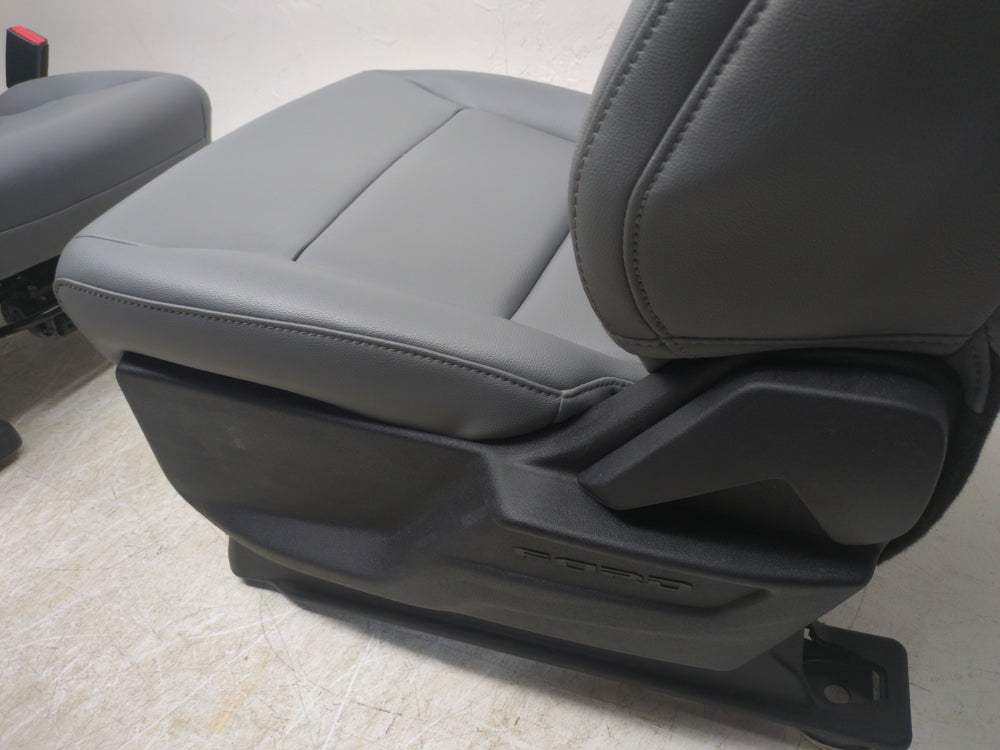 2015 - 2024 Ford F150 & Super Duty Seats, Gray Vinyl XL Manual #1601 | Picture # 15 | OEM Seats