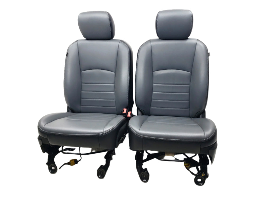 2019 - 2024 Dodge Ram Classic Seats, Front, Gray Vinyl Manual, 4th Gen #1602 | Picture # 1 | OEM Seats