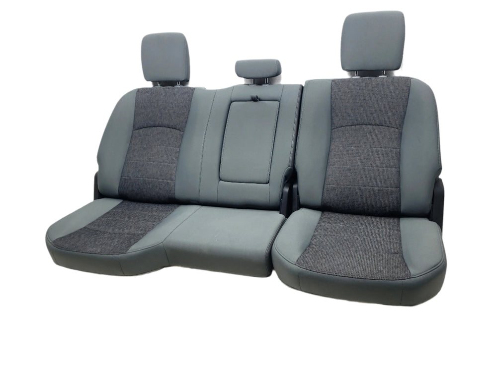 2009 - 2018 Dodge Ram Rear Seat, Gray Cloth Split Bench, Crew Cab #1603 | Picture # 1 | OEM Seats