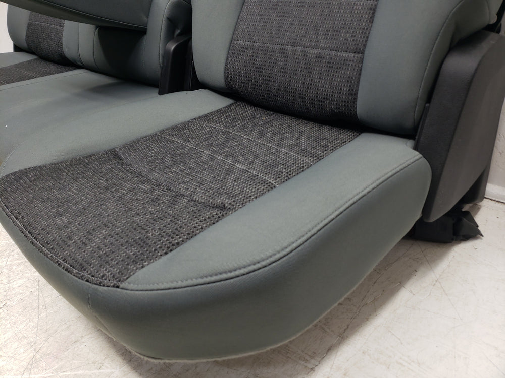 2009 - 2018 Dodge Ram Rear Seat, Gray Cloth Split Bench, Crew Cab #1603 | Picture # 5 | OEM Seats