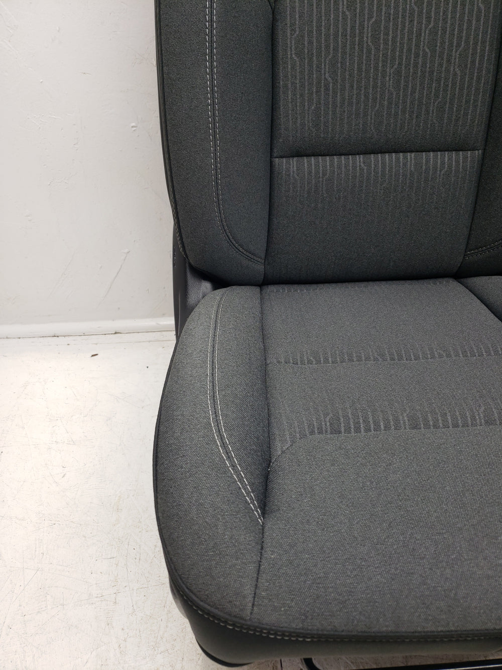 2019 - 2024 Dodge Ram DT 1500 Seats, Front Charcoal Black Cloth, Power Heated #1605 | Picture # 8 | OEM Seats