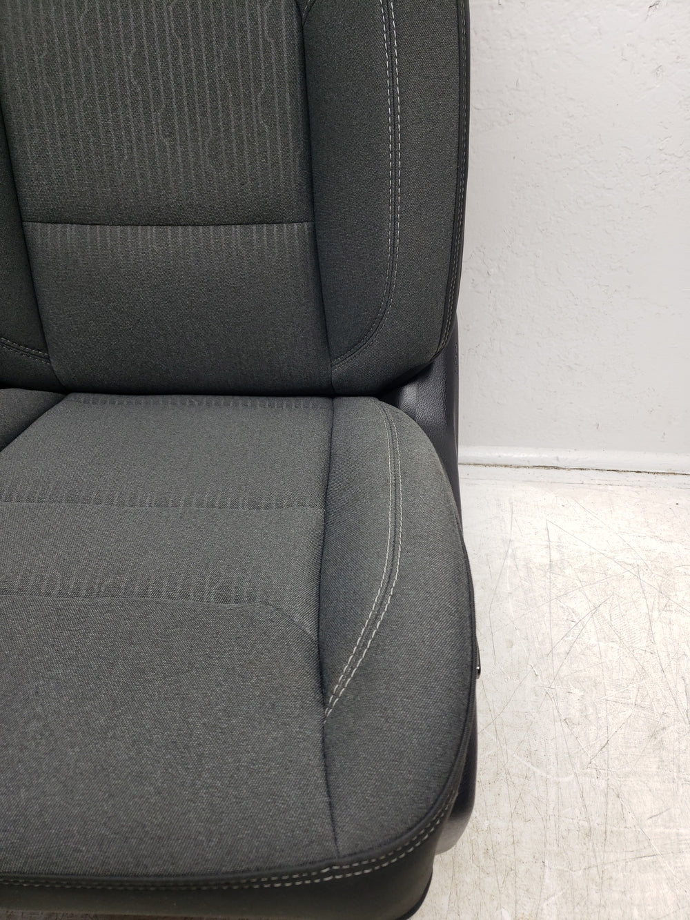 2019 - 2024 Dodge Ram DT 1500 Seats, Front Charcoal Black Cloth, Power Heated #1605 | Picture # 9 | OEM Seats