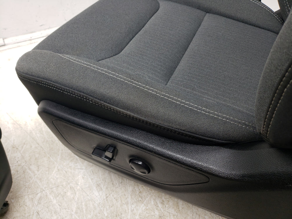 2019 - 2024 Dodge Ram DT 1500 Seats, Front Charcoal Black Cloth, Power Heated #1605 | Picture # 11 | OEM Seats