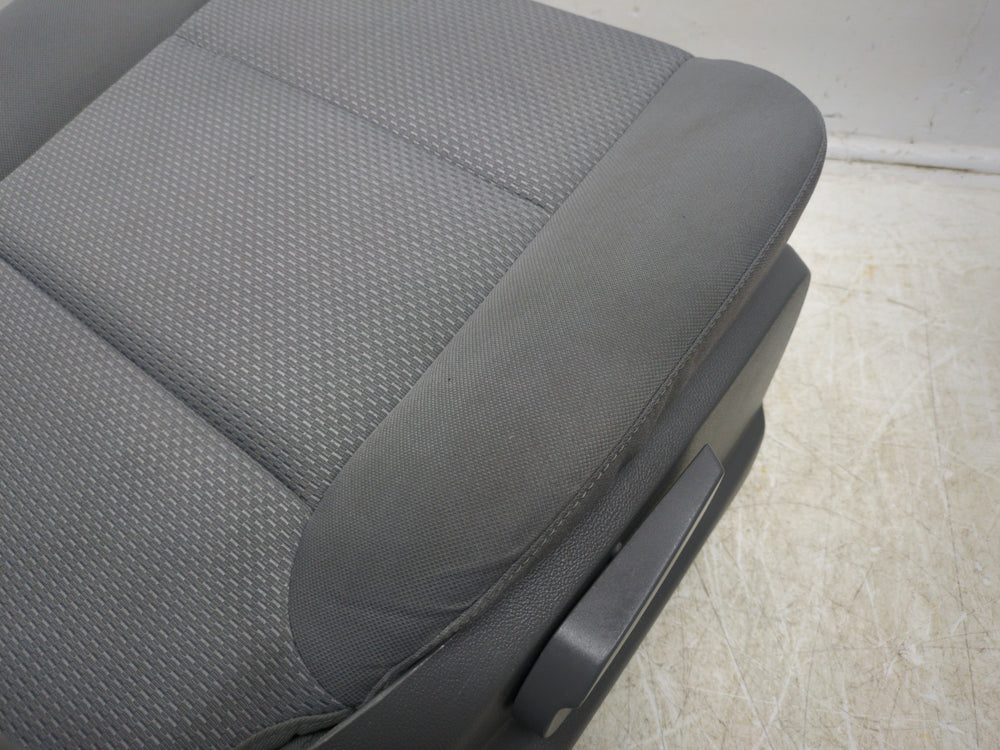 2014 - 2019 GMC Sierra Chevy Silverado Front Seats, Gray Cloth LT Power #1608 | Picture # 15 | OEM Seats