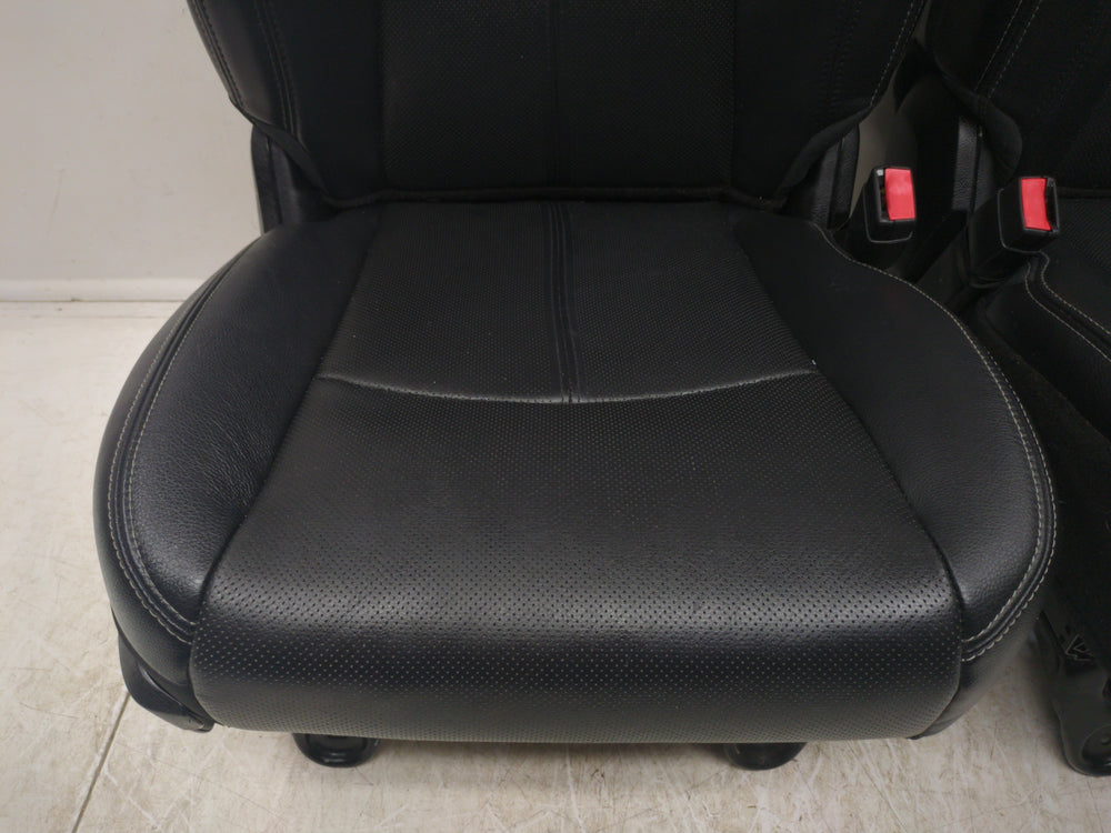 2009 - 2018 Dodge Ram Laramie Seats, Front, Cooled Black Leather, 4th Gen #1610 | Picture # 7 | OEM Seats