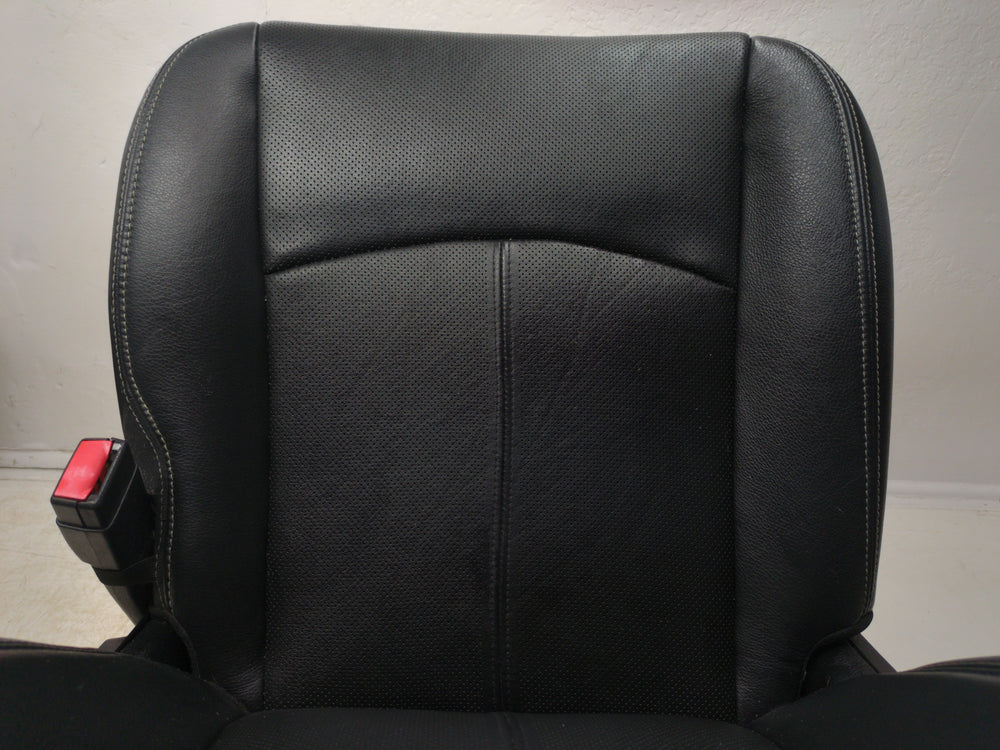 2009 - 2018 Dodge Ram Laramie Seats, Front, Cooled Black Leather, 4th Gen #1610 | Picture # 17 | OEM Seats