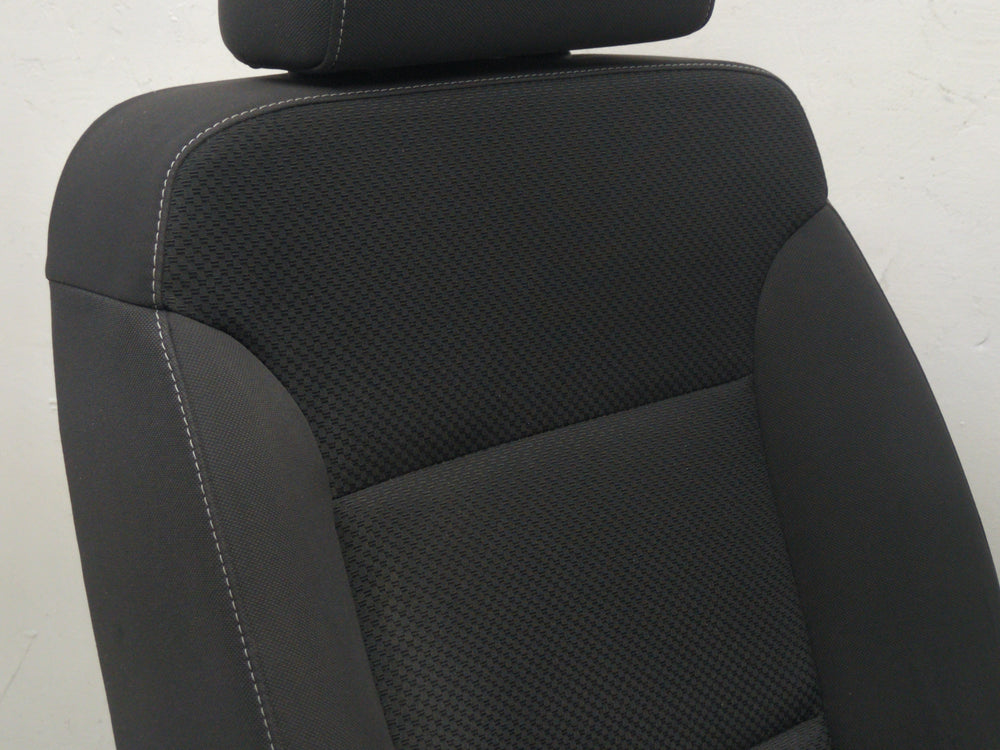 2014 - 2019 GMC Sierra Chevy Silverado Driver Seat, Black Cloth LT Power #1611 | Picture # 15 | OEM Seats