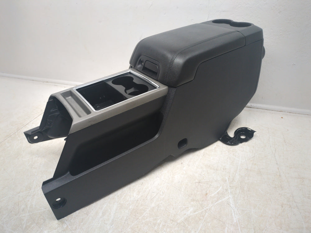 2011 - 2016 Ford Super Duty F250 F350 Flow Through Center Console, Black #1612 | Picture # 3 | OEM Seats