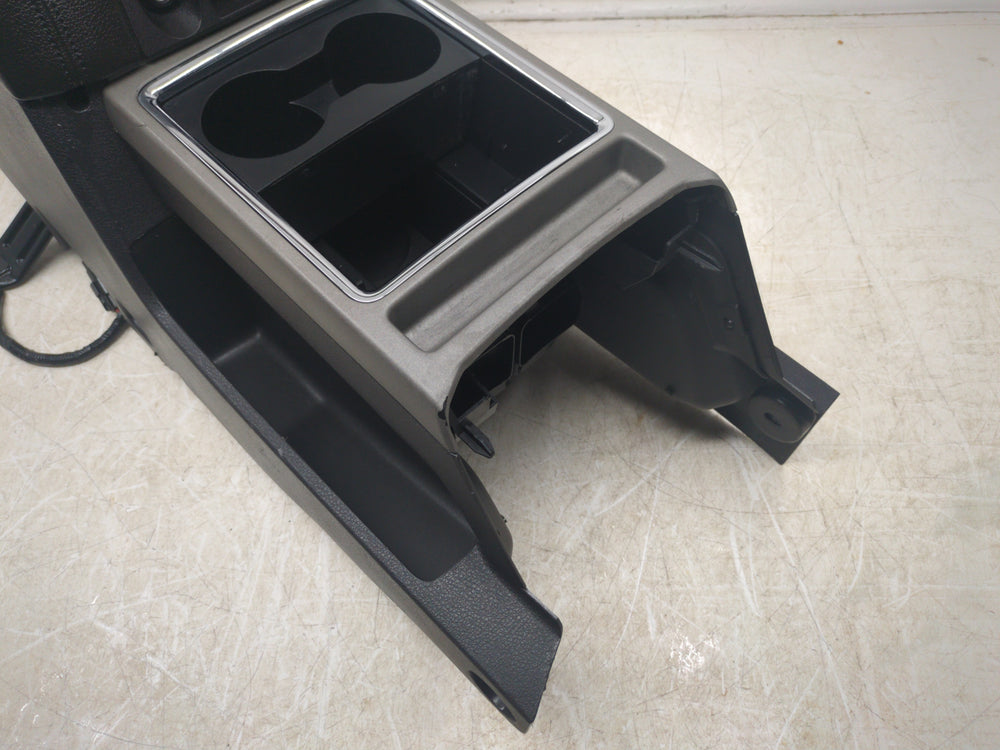 2011 - 2016 Ford Super Duty F250 F350 Flow Through Center Console, Black #1612 | Picture # 5 | OEM Seats