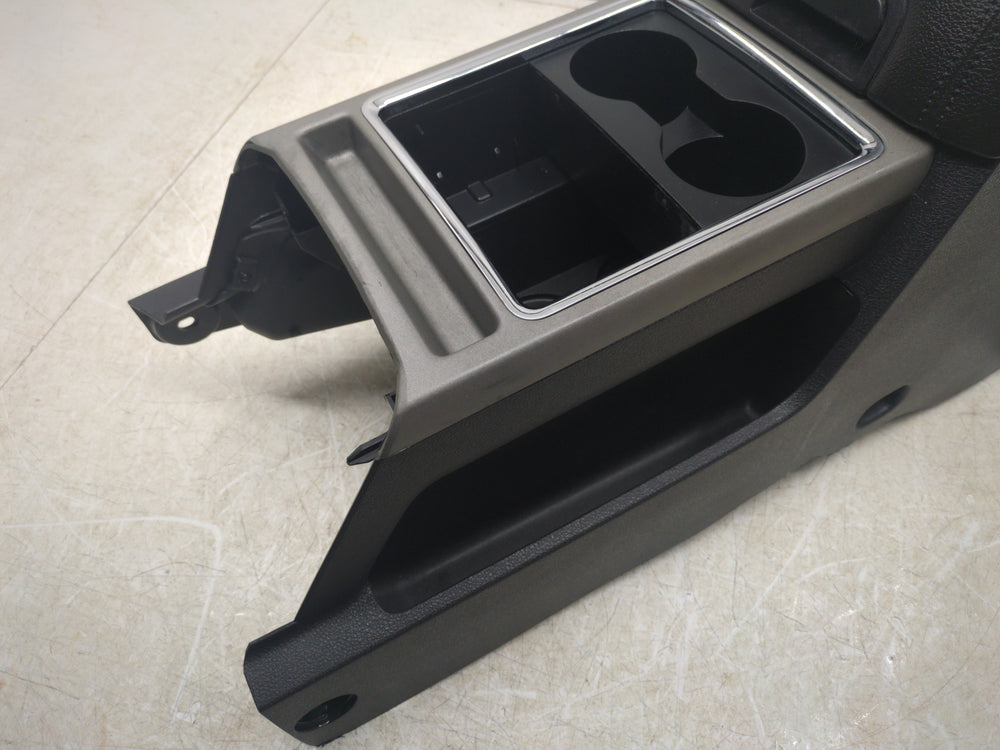 2011 - 2016 Ford Super Duty F250 F350 Flow Through Center Console, Black #1612 | Picture # 8 | OEM Seats