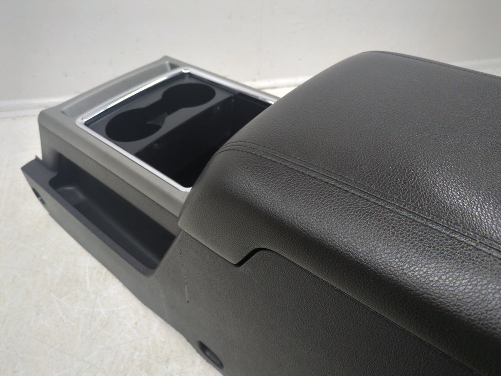 2011 - 2016 Ford Super Duty F250 F350 Flow Through Center Console, Black #1612 | Picture # 12 | OEM Seats