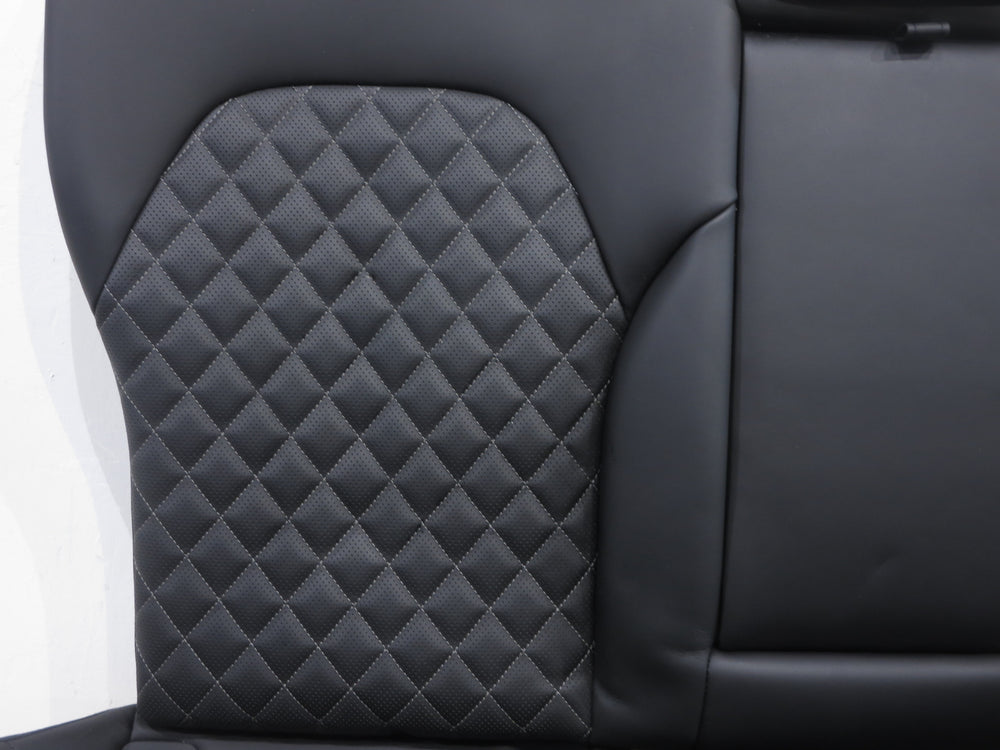 2019 - 2023 Genesis G70 Elite Rear Seats, Quilted Black Leather #559i | Picture # 5 | OEM Seats