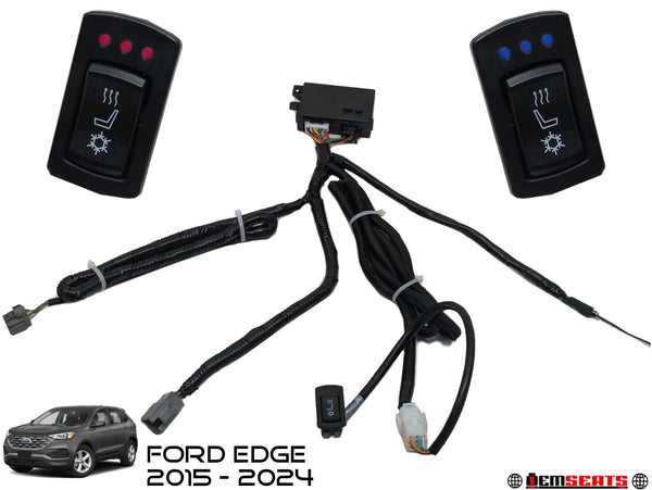 Ford Edge Heated & Cooled Seat Install & Retrofit Kit, 2015 - 2024