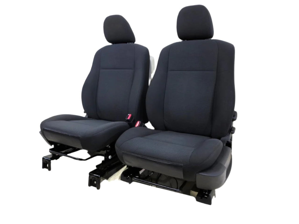 2006 - 2009 Chrysler 300 Dodge Charger Seats, Black Cloth, #528i | Picture # 1 | OEM Seats