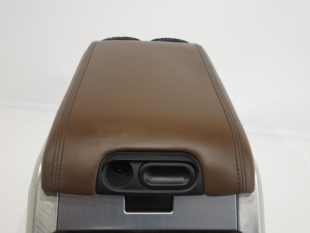 2009 - 2014 Ford F150 Center Console, Flow-Through, With Shifter, Pecan Brown  #0781 | Picture # 6 | OEM Seats