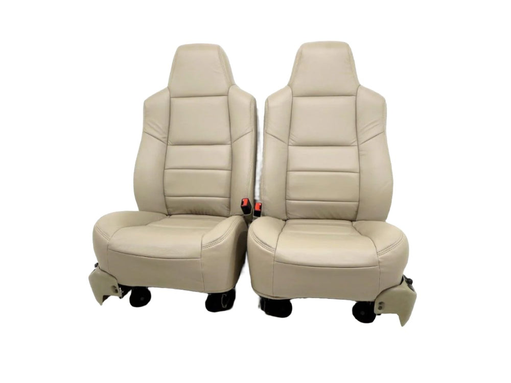 2003 - 2007 Tan Ford Super Duty New Katzkin Seats #005i | Picture # 1 | OEM Seats