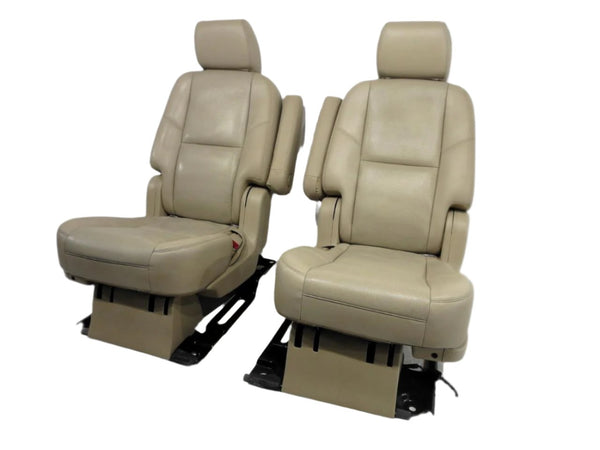 2013 Leather Cadillac Escalade Rear Seats